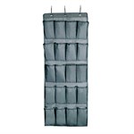 Storage Organizer w / 20 Pockets - Gray